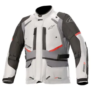 Alpinestars Andes V3 Drystar Ice Grey/Dark Grey Motorcycle Jacket