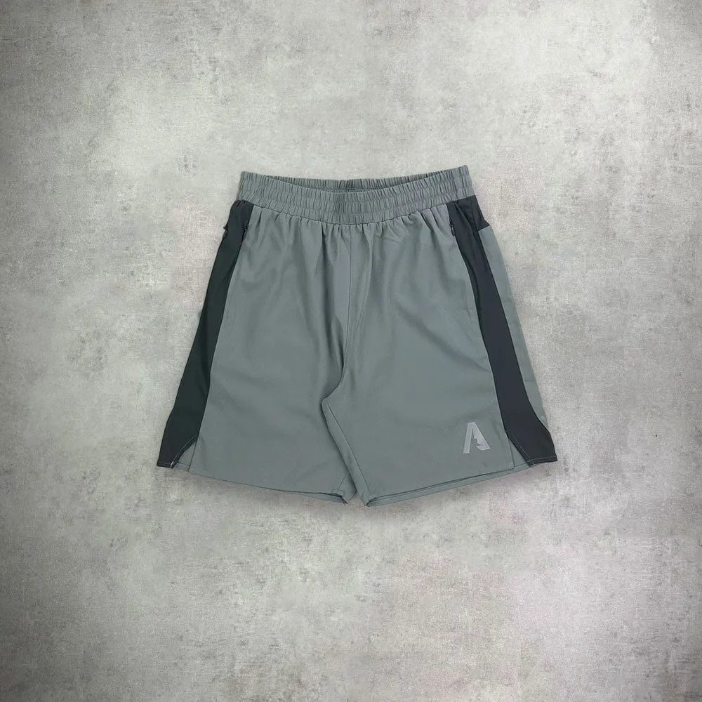 Aptrek Scramble T-Shirt/Shorts Set Grey
