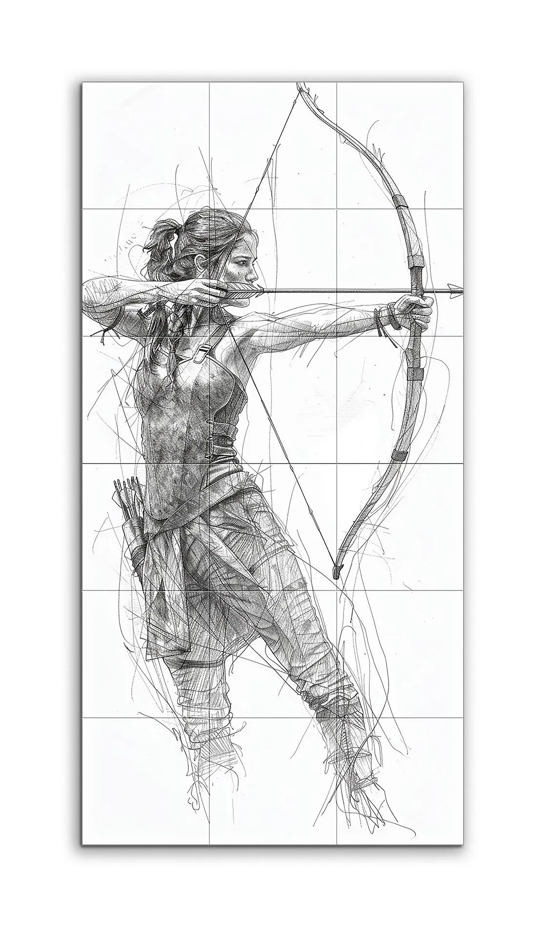 Archers Focus: Dynamic Realism Artwork
