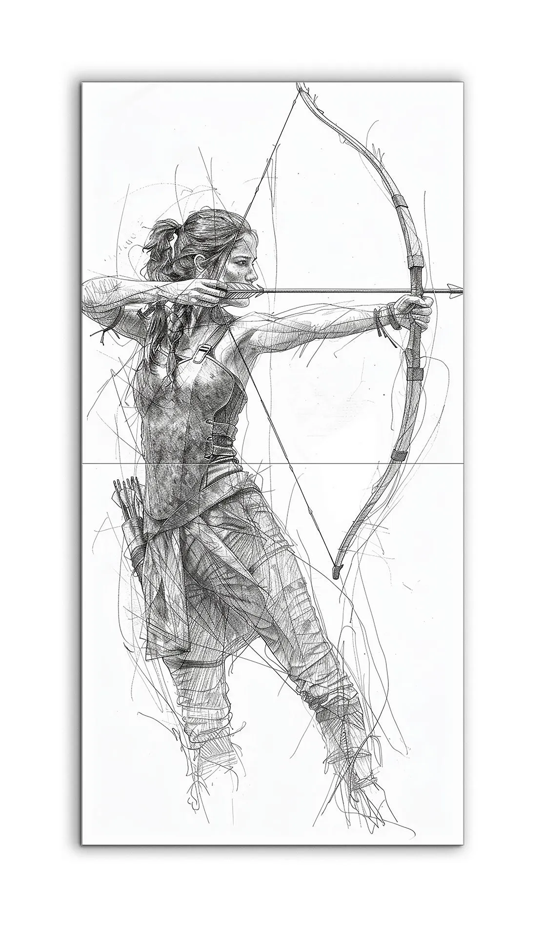 Archers Focus: Dynamic Realism Artwork