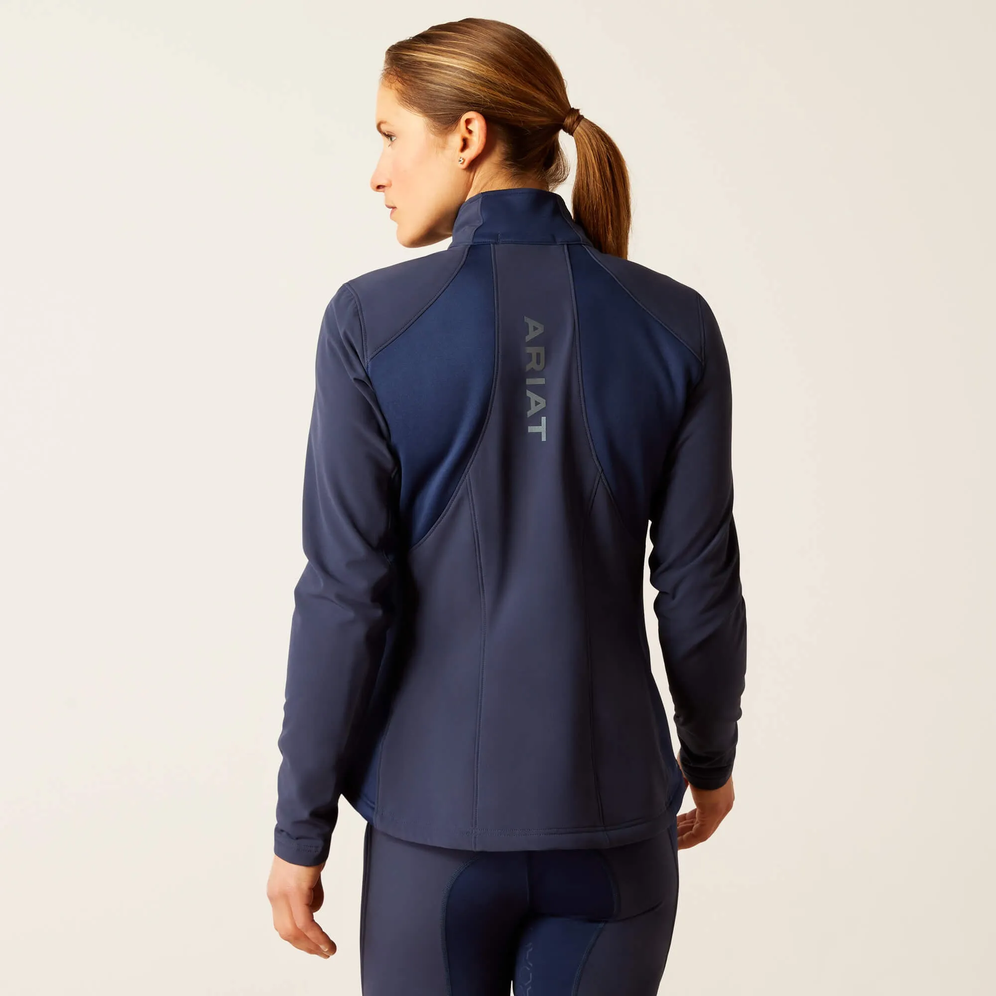 Ariat Ladies Boreas Full Zip Sweatshirt - Navy