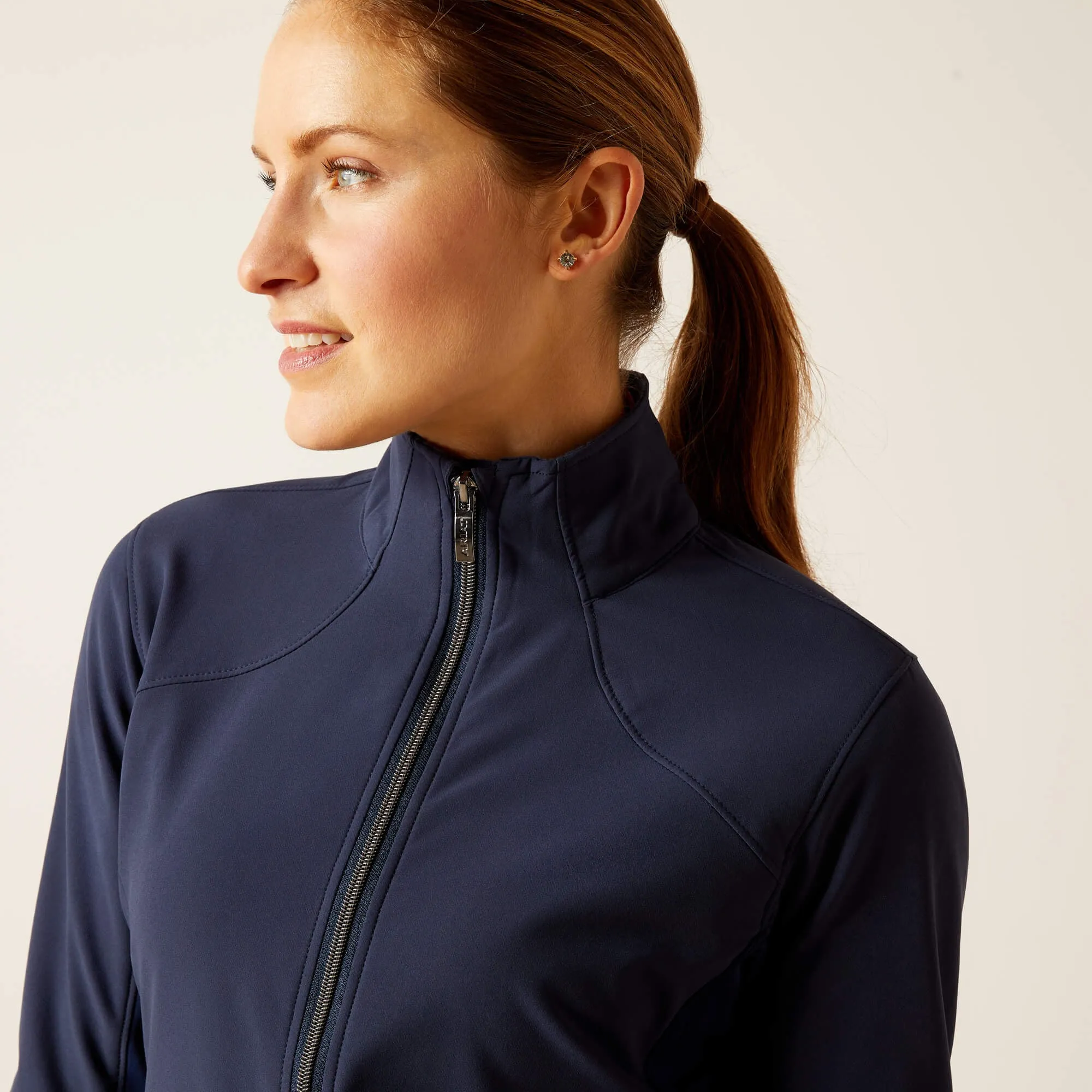 Ariat Ladies Boreas Full Zip Sweatshirt - Navy