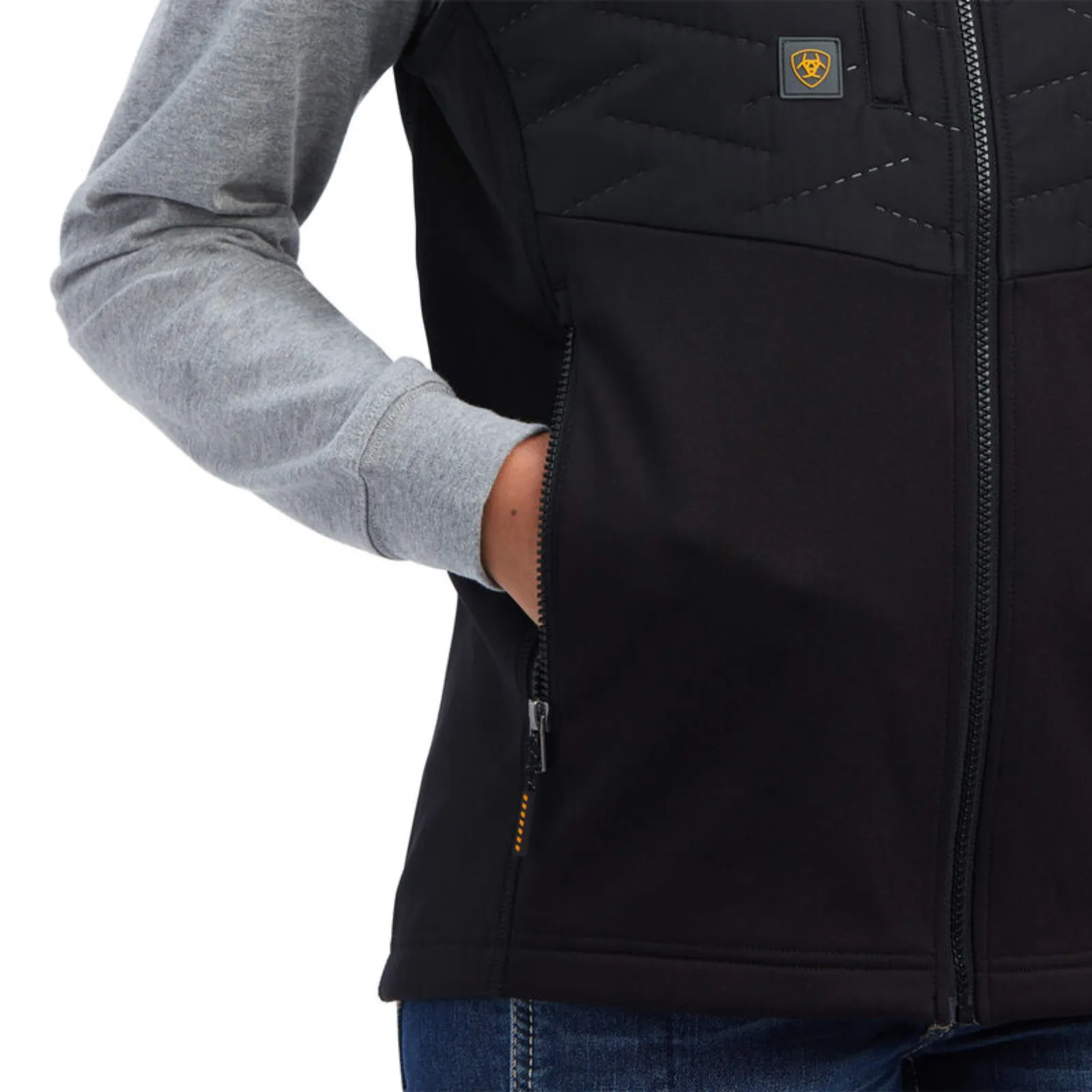 Ariat® Ladies Rebar Cloud 9 Insulated Black Vest 10041473