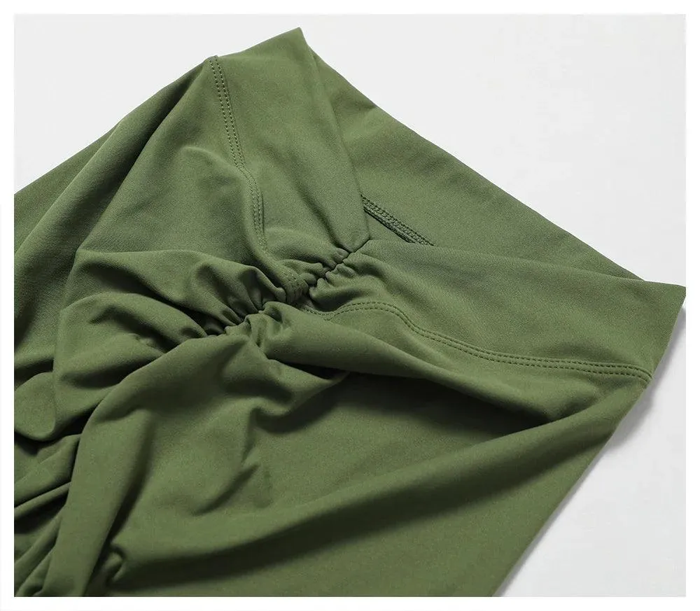 B-ACTIVE HIGH WAIST SCRUNCH YOGA SHORTS