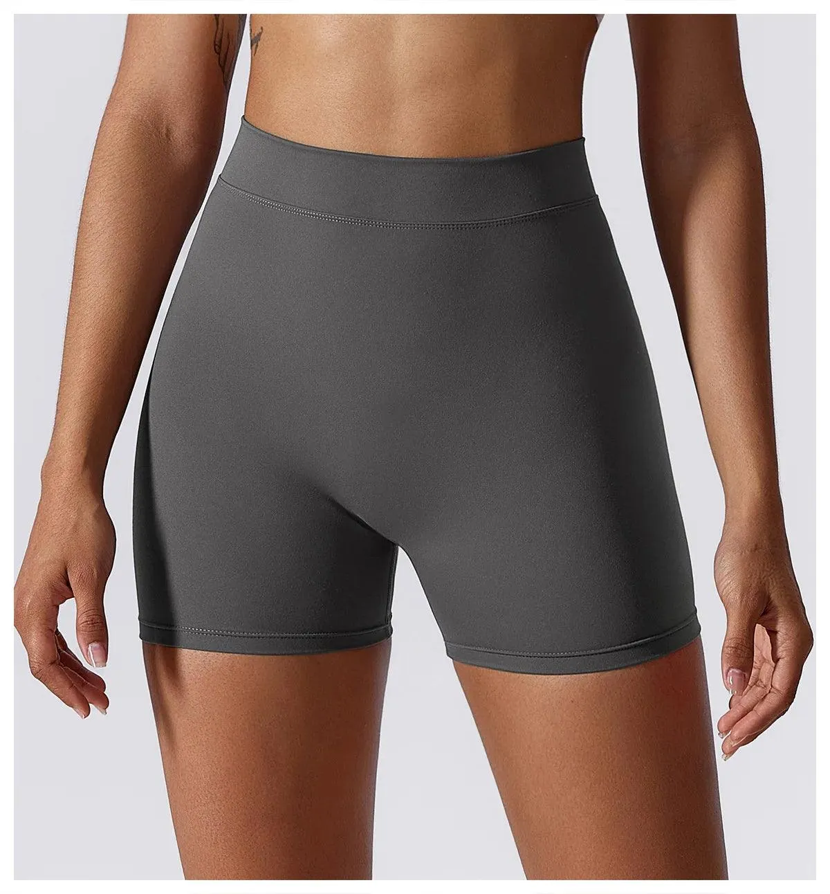 B-ACTIVE HIGH WAIST SCRUNCH YOGA SHORTS