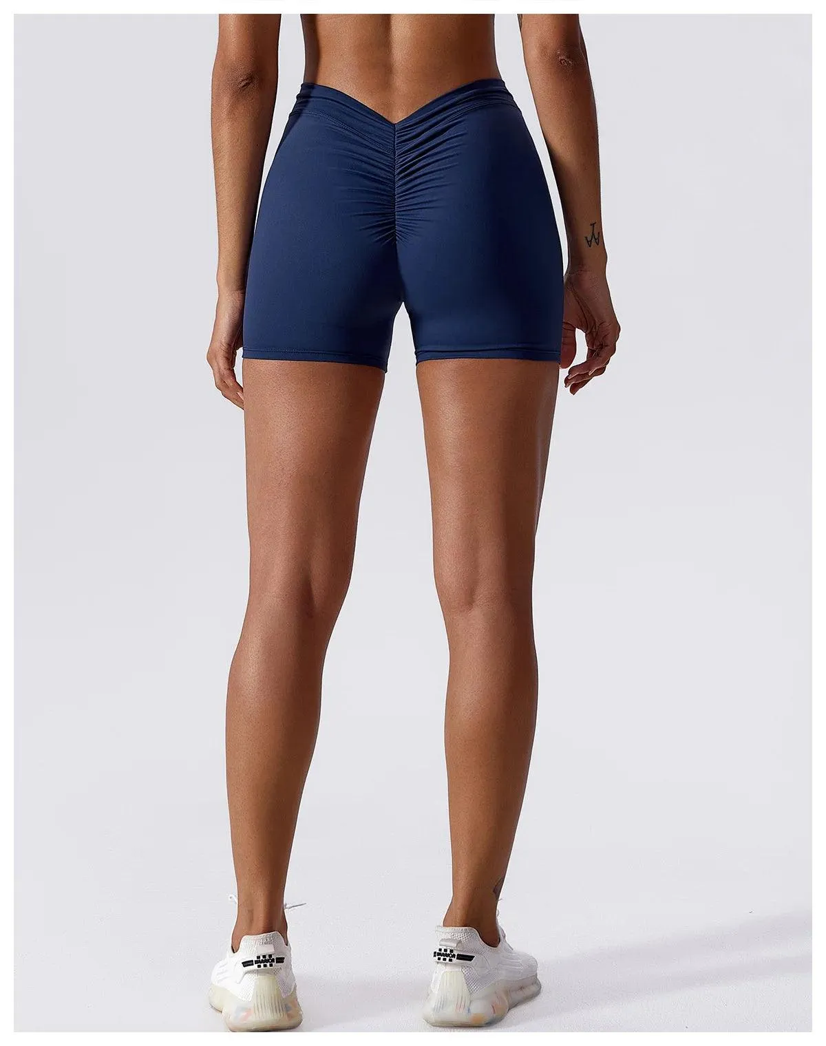B-ACTIVE HIGH WAIST SCRUNCH YOGA SHORTS