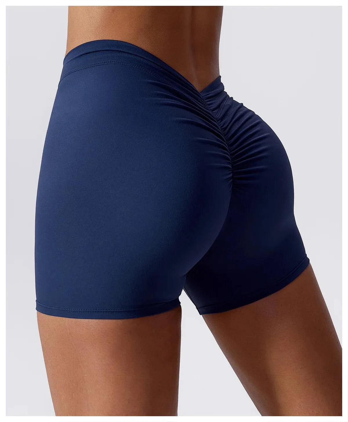 B-ACTIVE HIGH WAIST SCRUNCH YOGA SHORTS