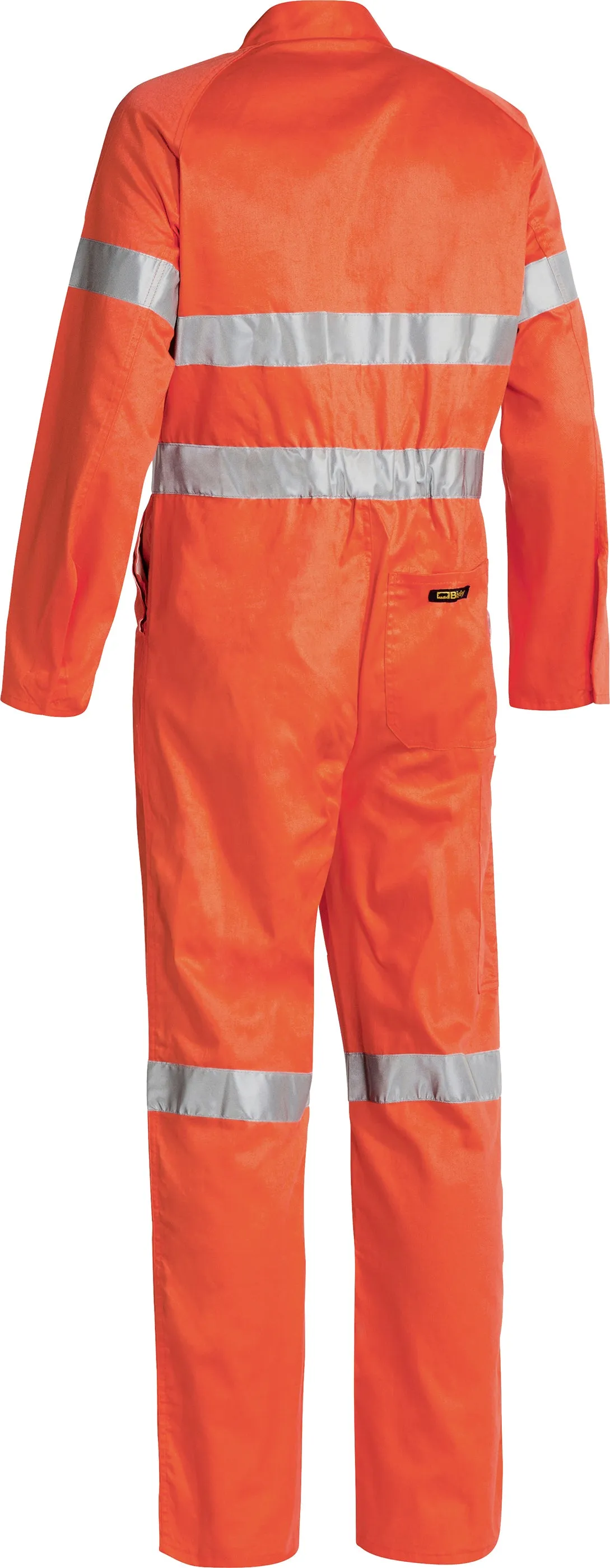 BC6718TW Bisley Hi Vis Lightweight Overalls 3M Reflective Tape - Regular