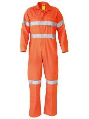 Bisley Workwear 3m Taped Hi Vis Drill Coverall BC607T8