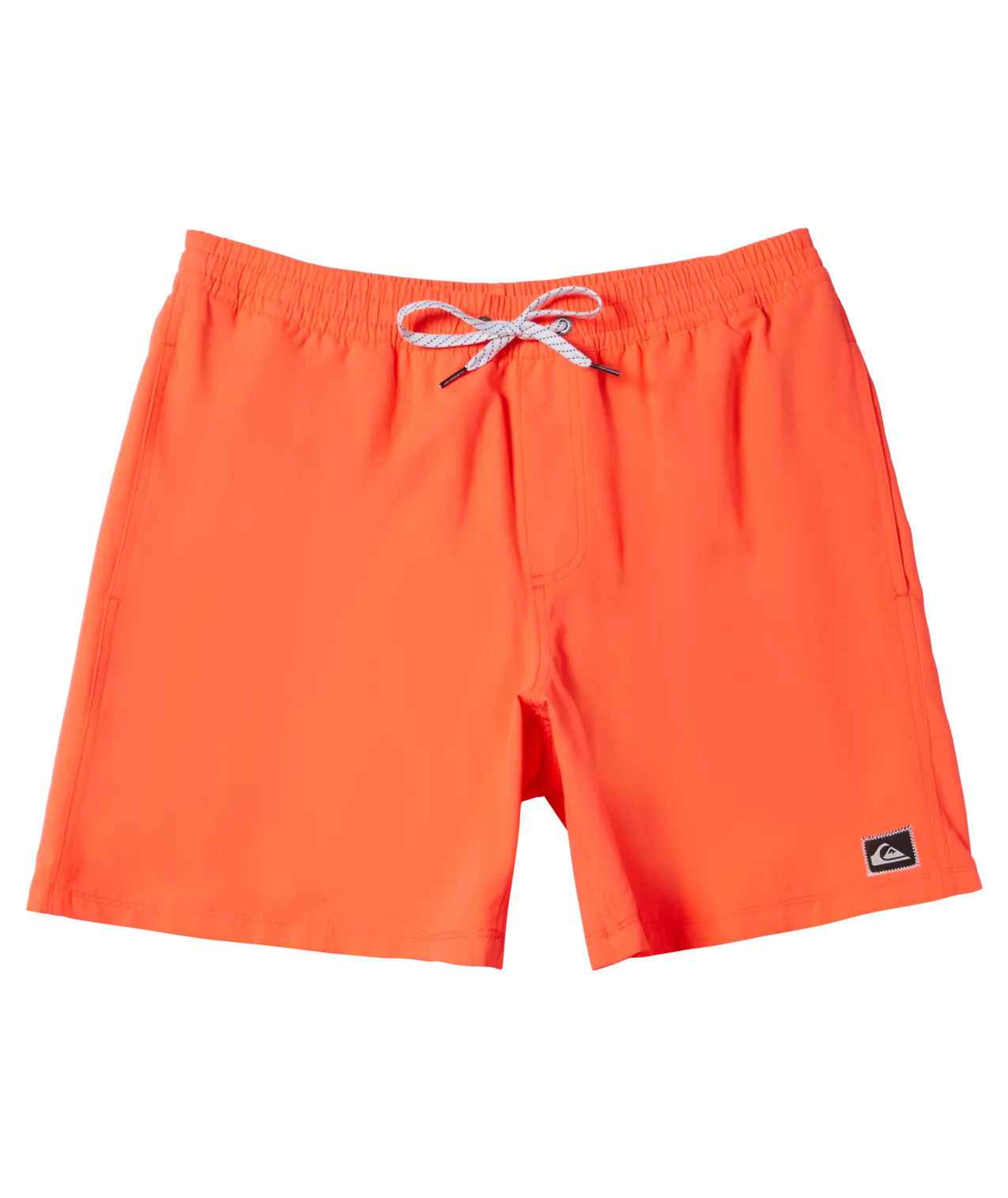 Boys Everyday Solid Volley Shorts in Fiery Coral