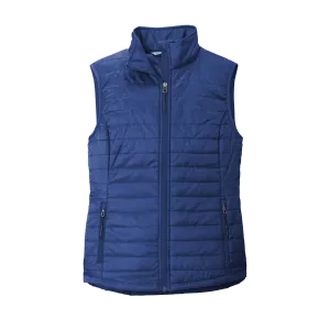 C2058W Ladies Packable Puffy Vest