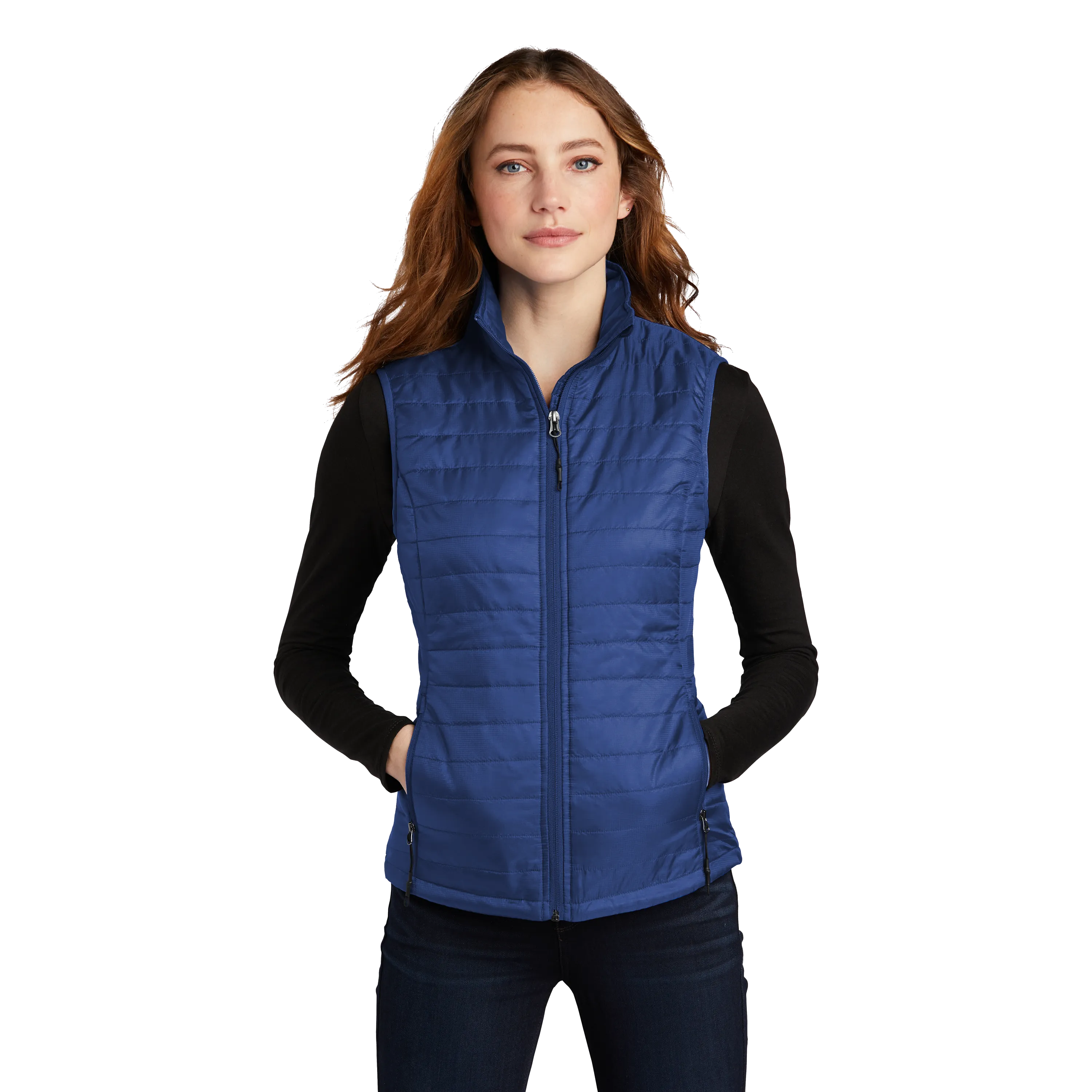 C2058W Ladies Packable Puffy Vest