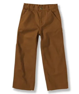 Carhartt Toddler Washed Canvas Duck Dungaree (2T-4T) - Carhartt Brown