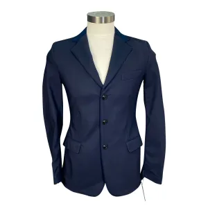 Cavalleria Toscana Perforated GP Competition Jacket in Navy - Men's IT 48 (US 38)