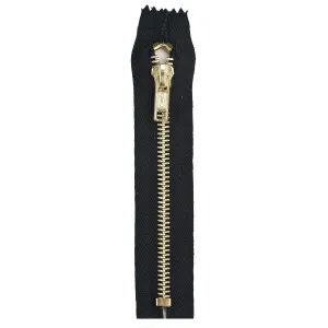 Coats & Clark Brass Pocket Zippers