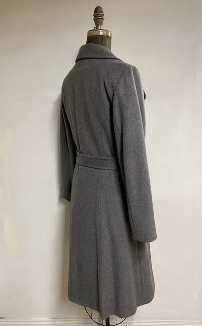 Daniela Wrap Coat Zipper Pocket - 50% Cashmere & Wool Blend