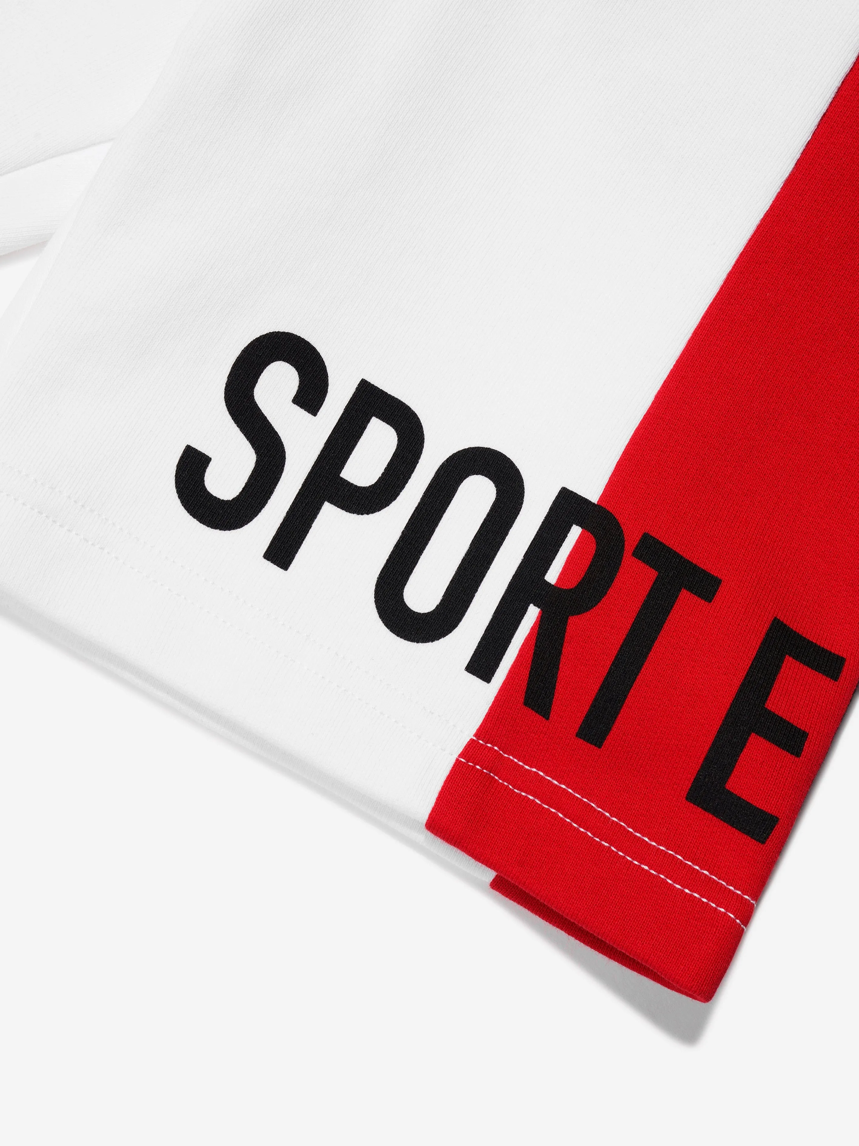 Dsquared2 Boys Sports Edition.07 Shorts In White
