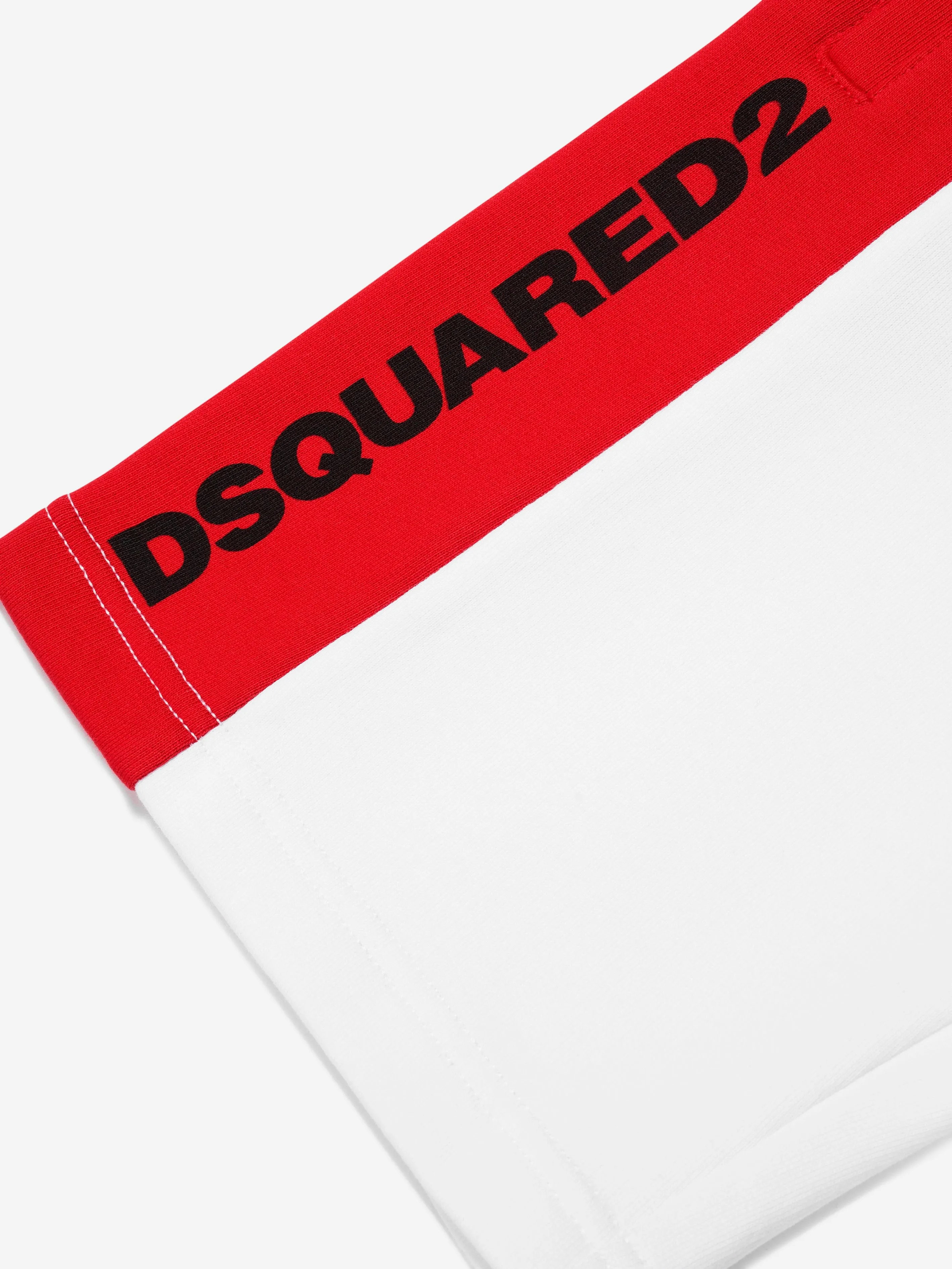 Dsquared2 Boys Sports Edition.07 Shorts In White