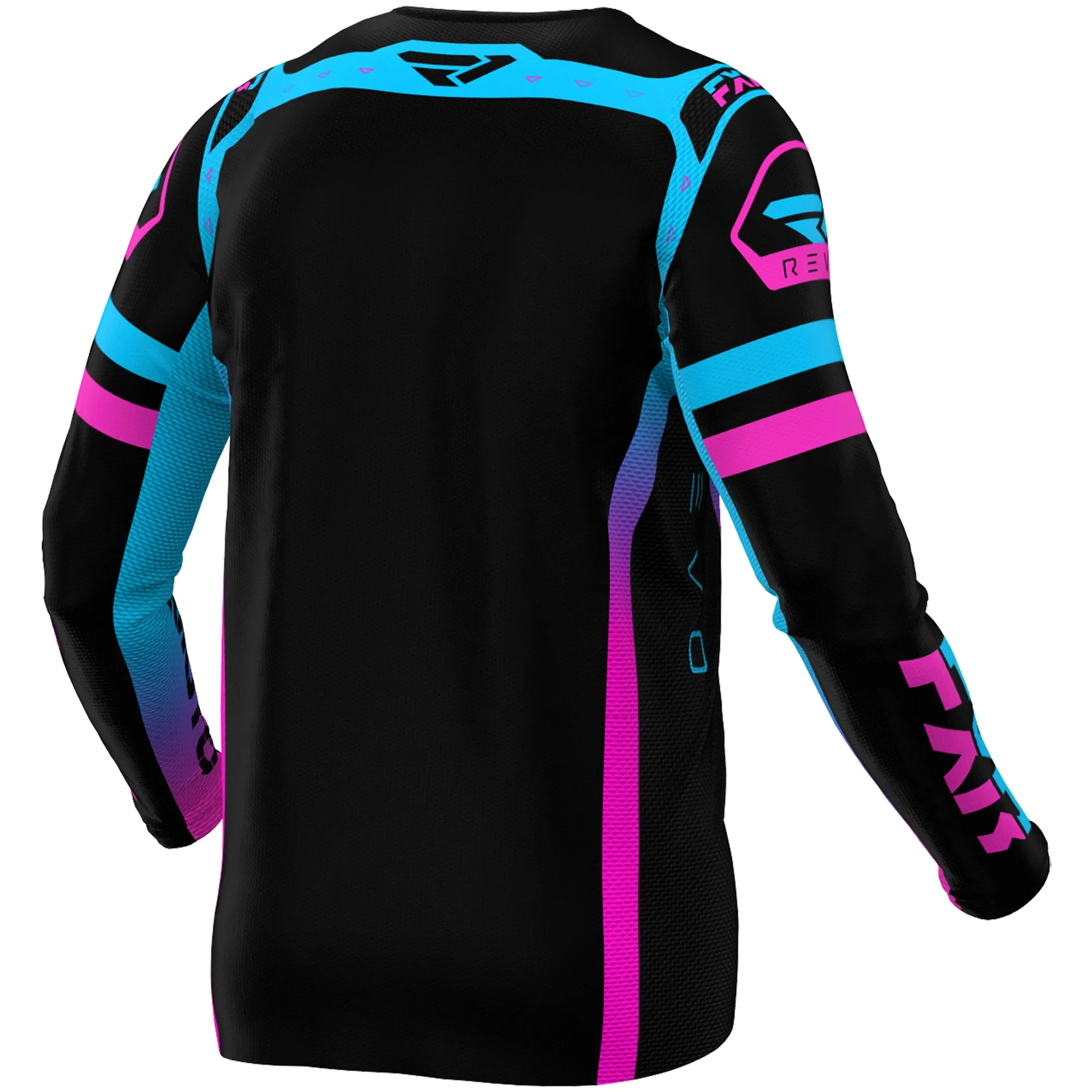 FXR Revo Pro MX LE Offroad Jersey Nightclub Black
