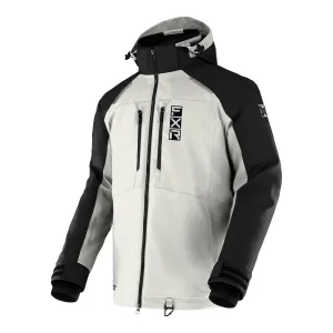 FXR  Ridge 2-in-1 Snowmobile Jacket Dry Vent Sysytem HydrX Pro Winter Bone Black