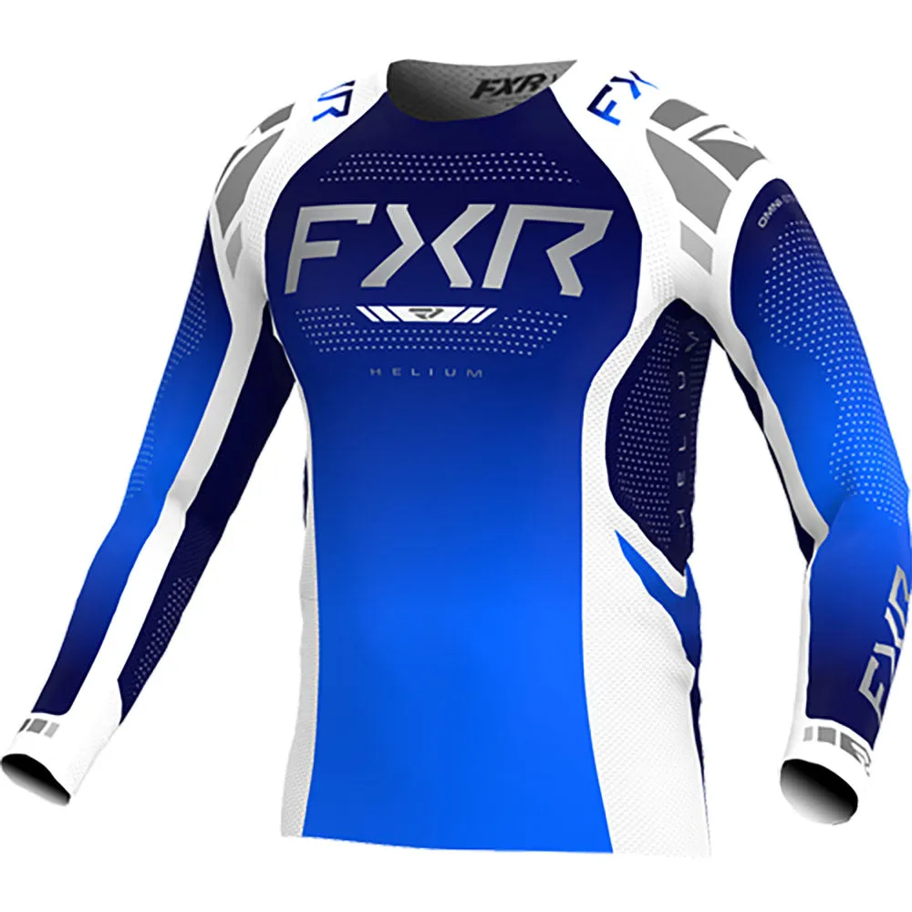 FXR Youth Helium MX Offroad Jersey Cobalt Blue