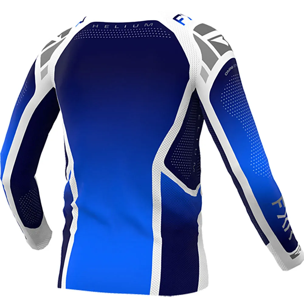 FXR Youth Helium MX Offroad Jersey Cobalt Blue