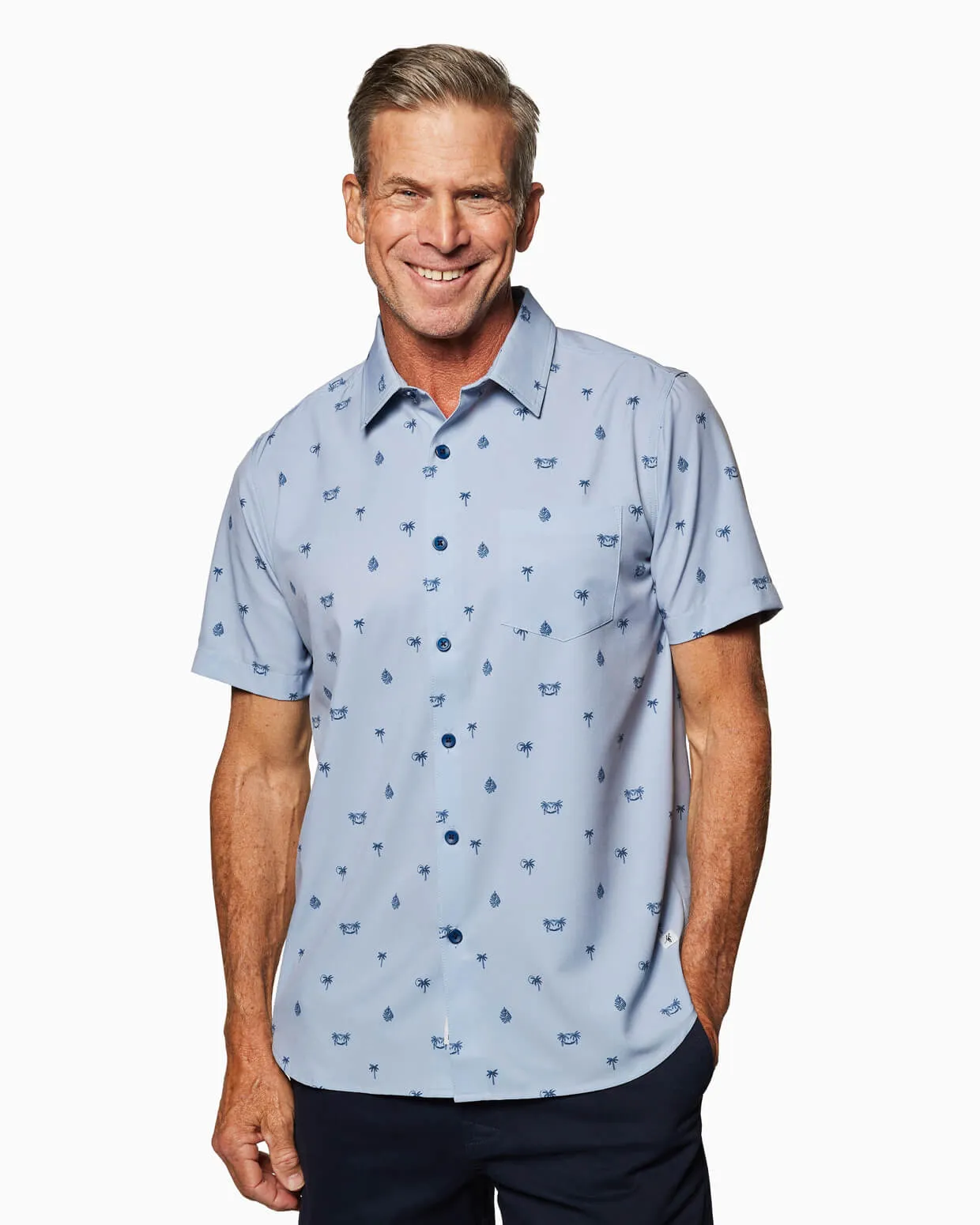 Golden State Stretch Woven | Blue Lazy Days
