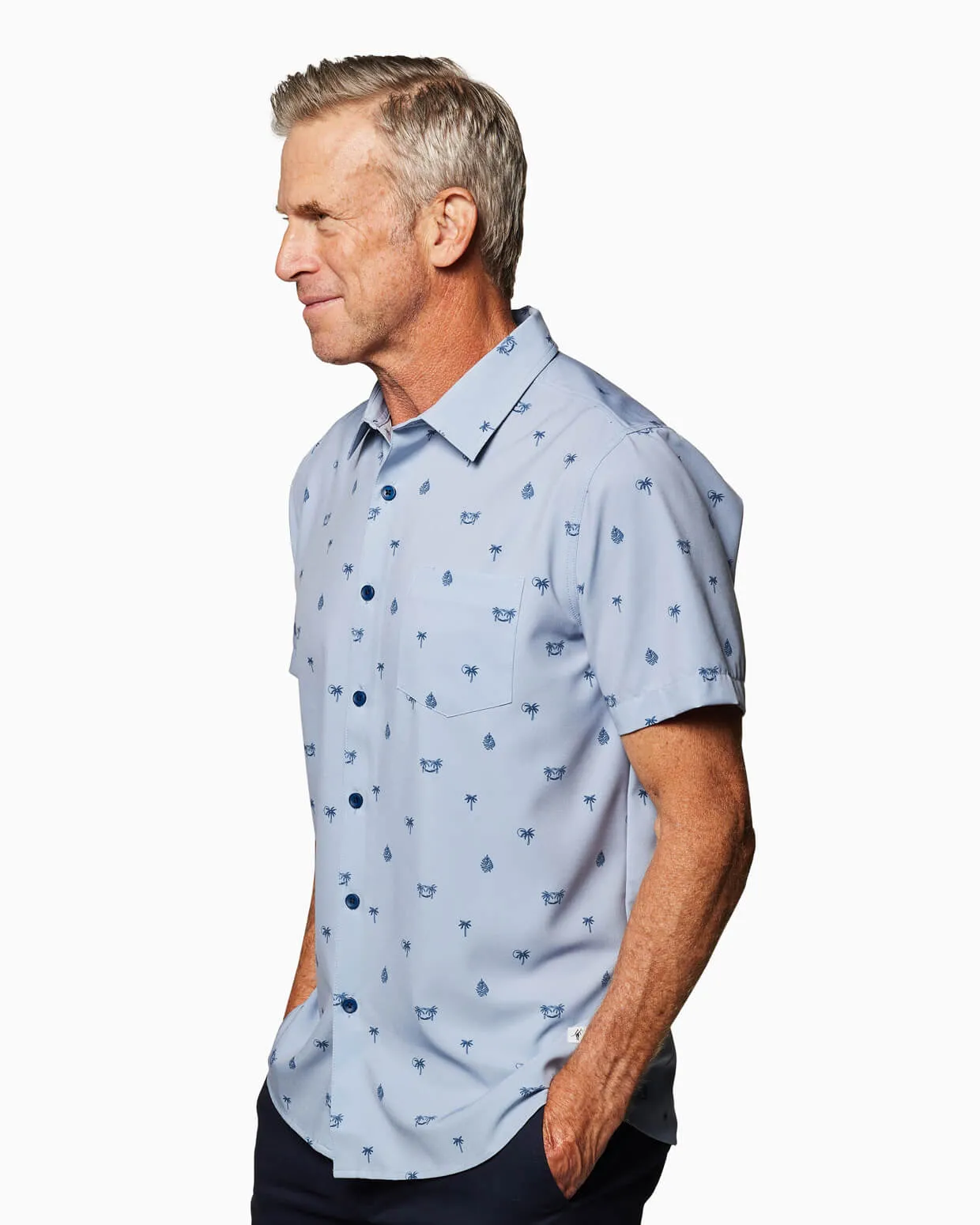 Golden State Stretch Woven | Blue Lazy Days