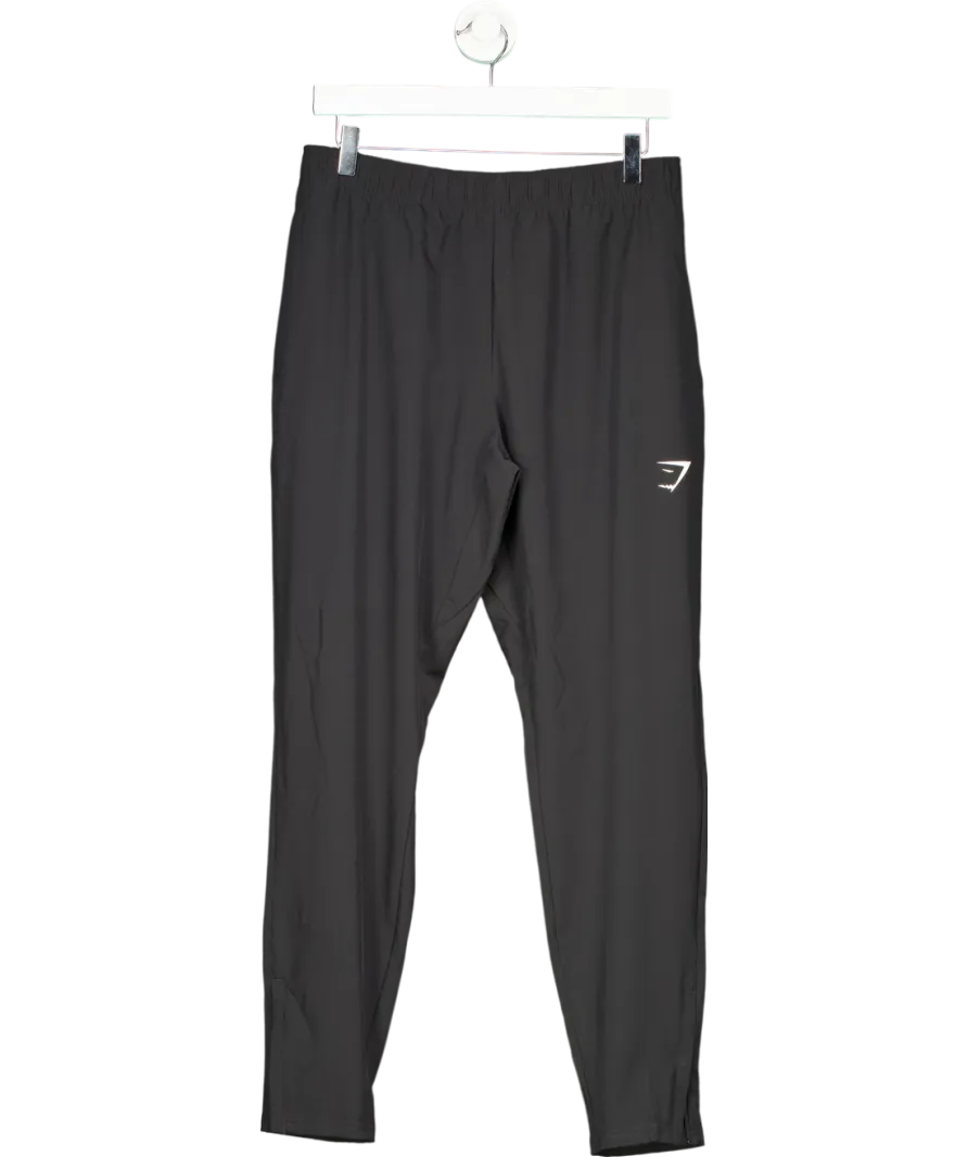 gymshark Black Arrival Woven Joggers UK M
