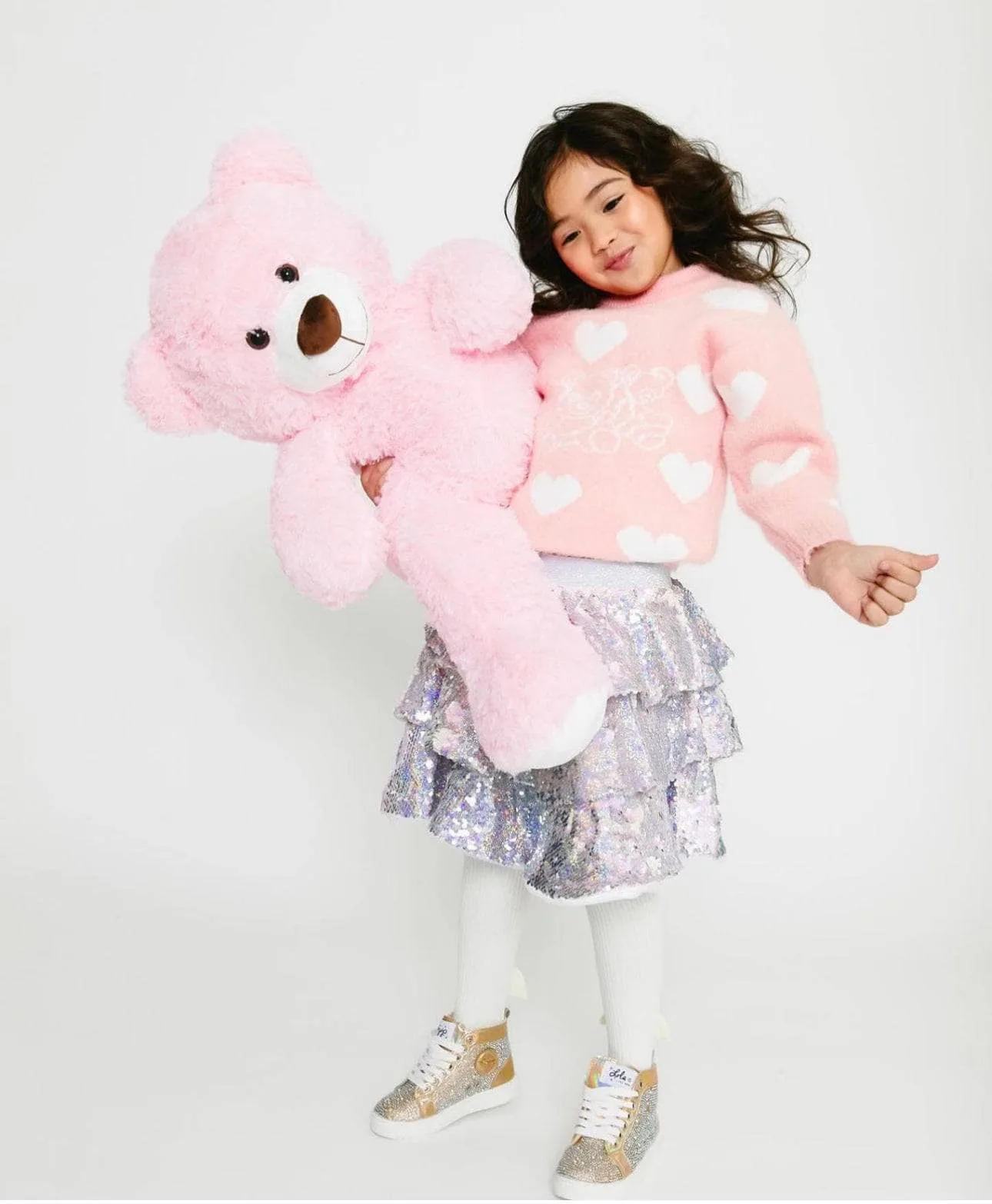 I Love Teddy Bears Knit Sweater