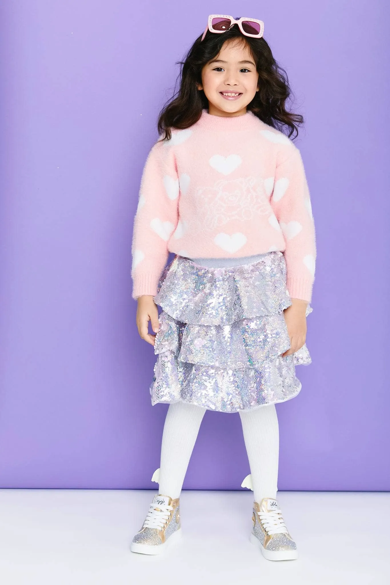I Love Teddy Bears Knit Sweater