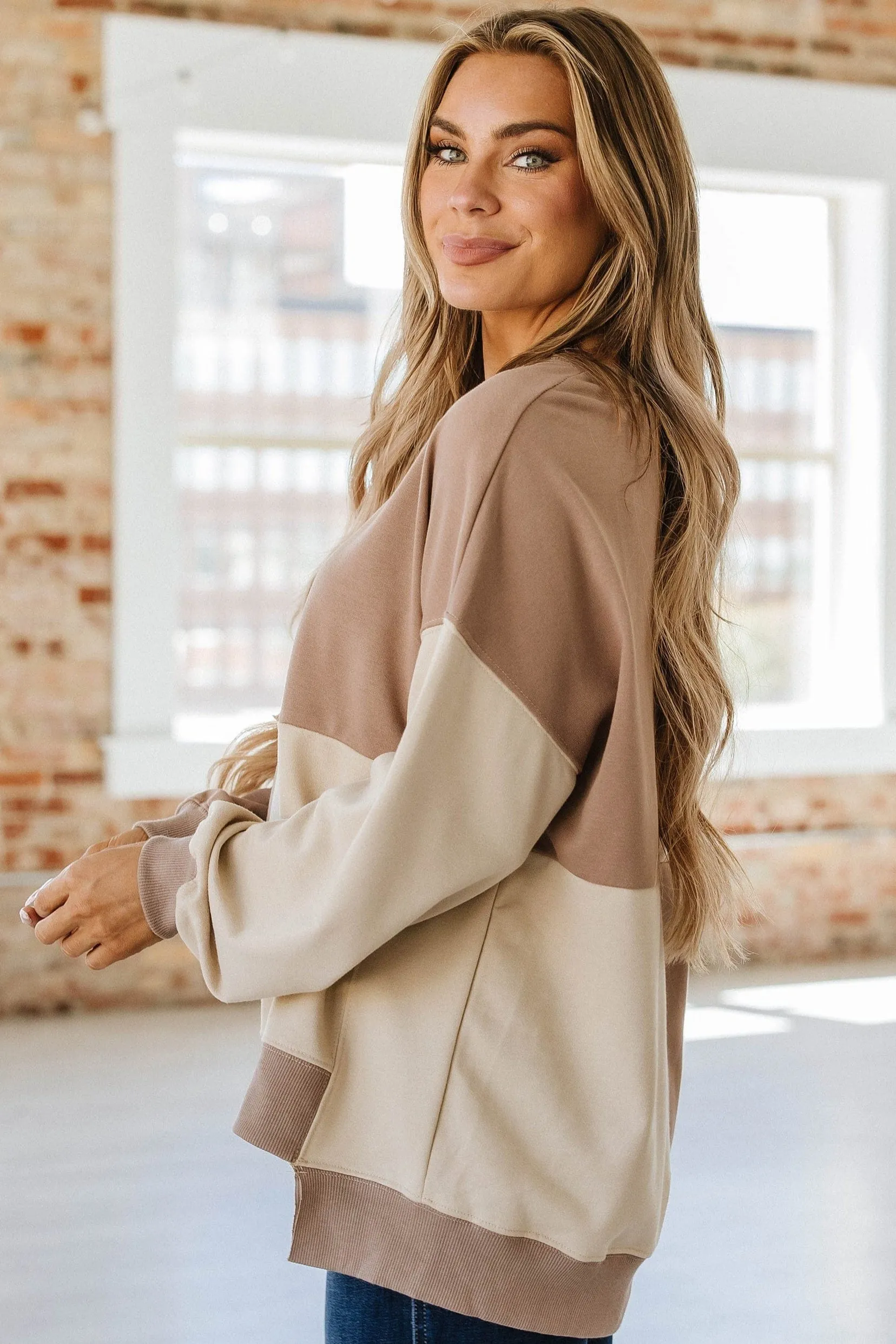 Jaymee Colorblock Sweatshirt | S-2XL