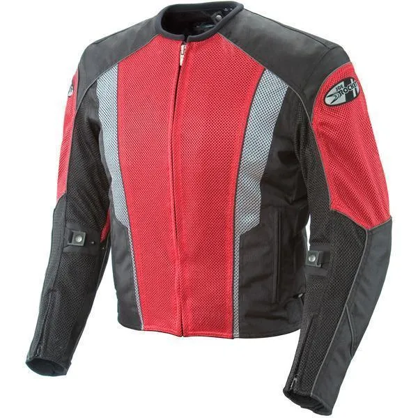 Joe Rocket 'Phoenix 5.0' Mens Red/Black Mesh Jacket