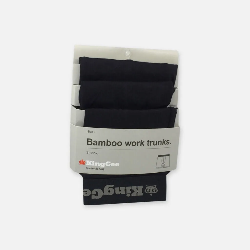 King Gee Bamboo Work Trunks - 3 Pack (K19005)