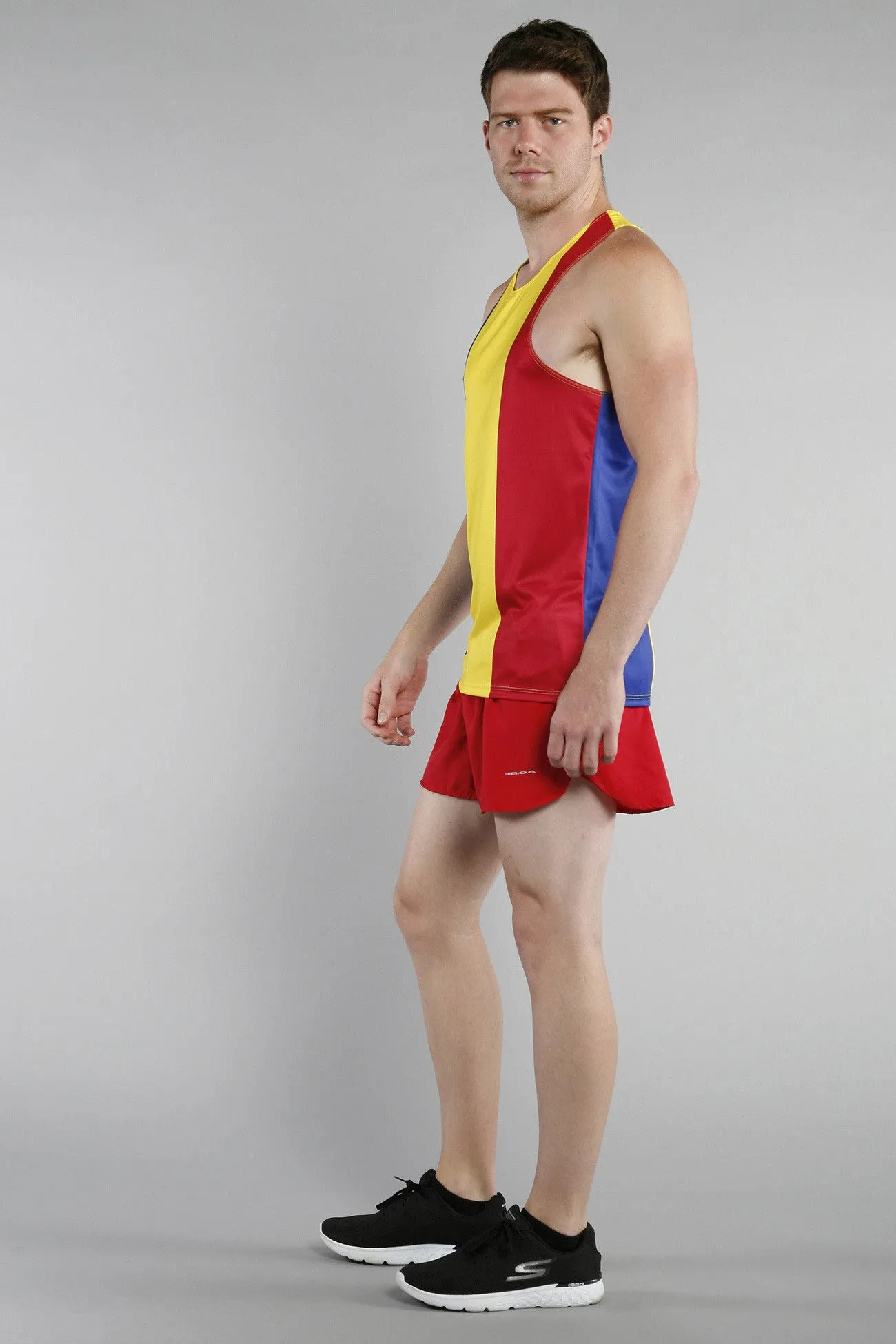 Men's Competitor Lite Printed Singlet [O-R] - Romania