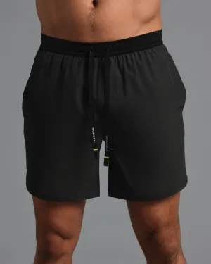 Municipal Daybreak Lined Shorts - ASPHALT