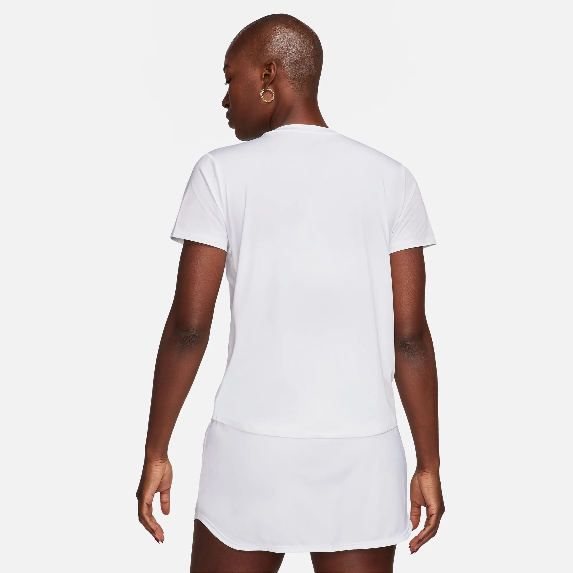 Nike Women's One Dri-FIT Classic Tee White / Black