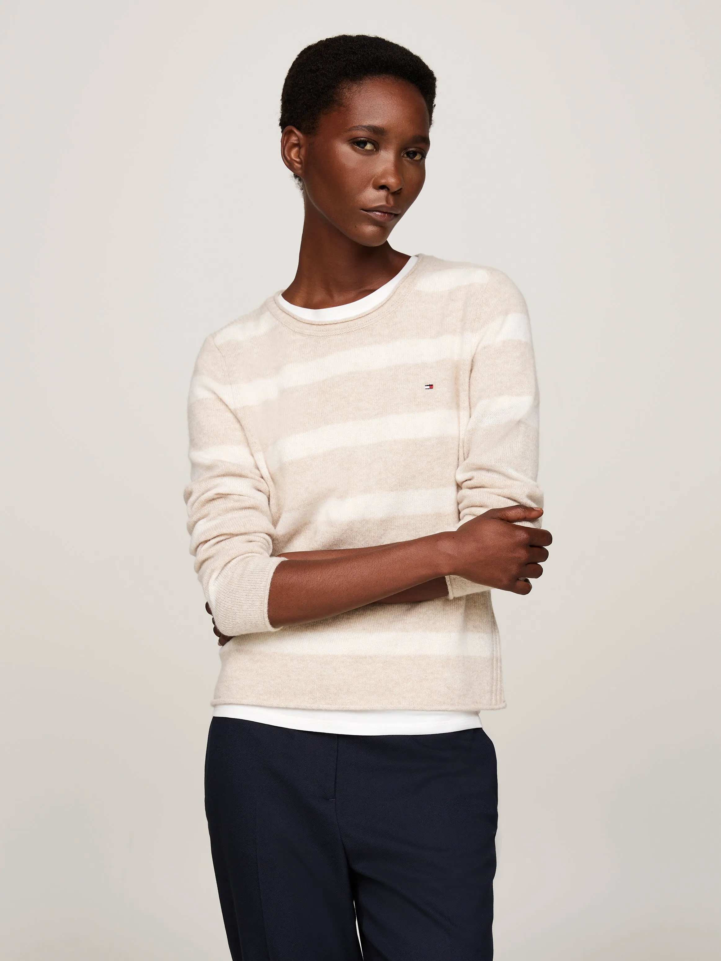 Pure Wool Crew Neck Jumper