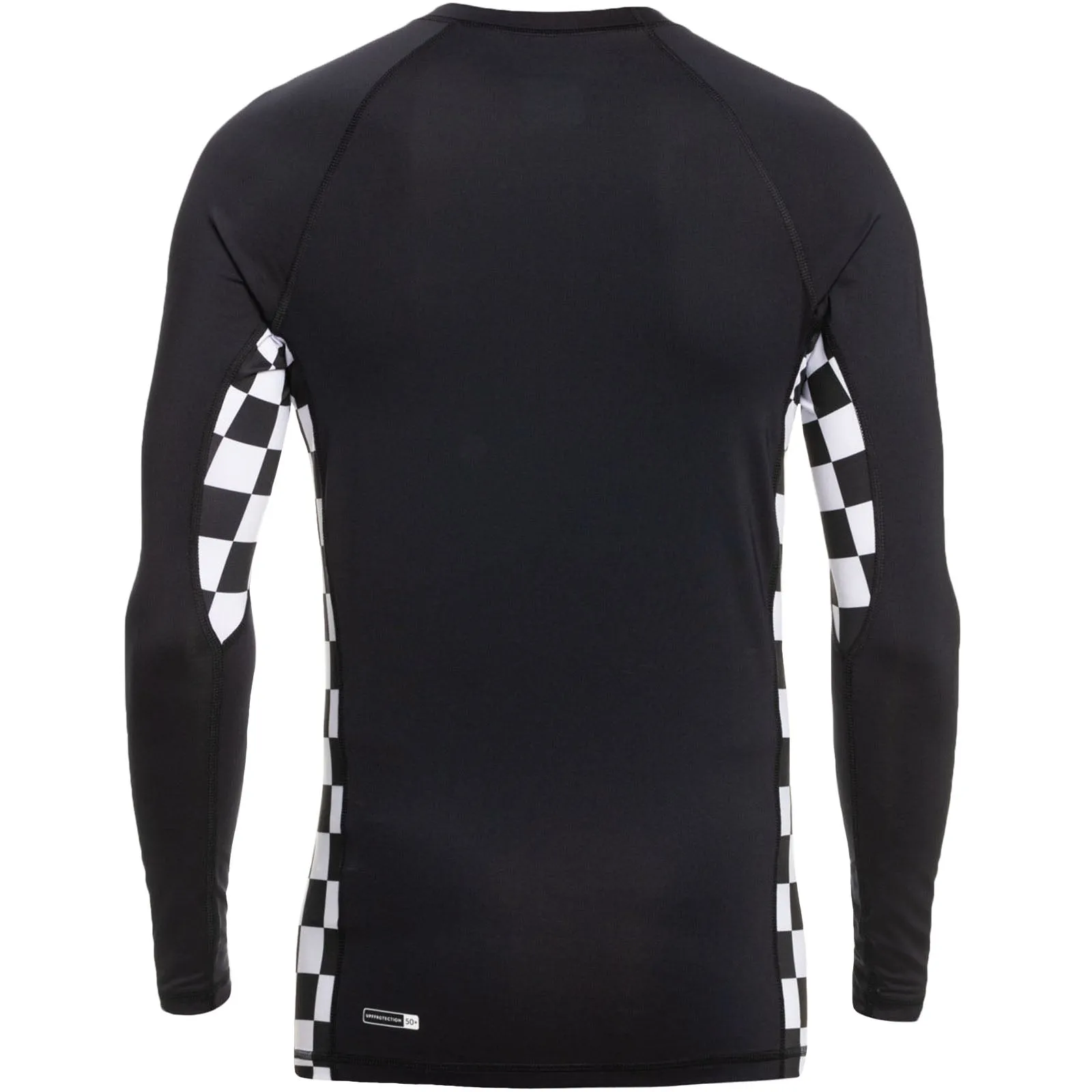 Quiksilver Mens Arch Long Sleeve UPF 50 Rash Vest T-Shirt - Black