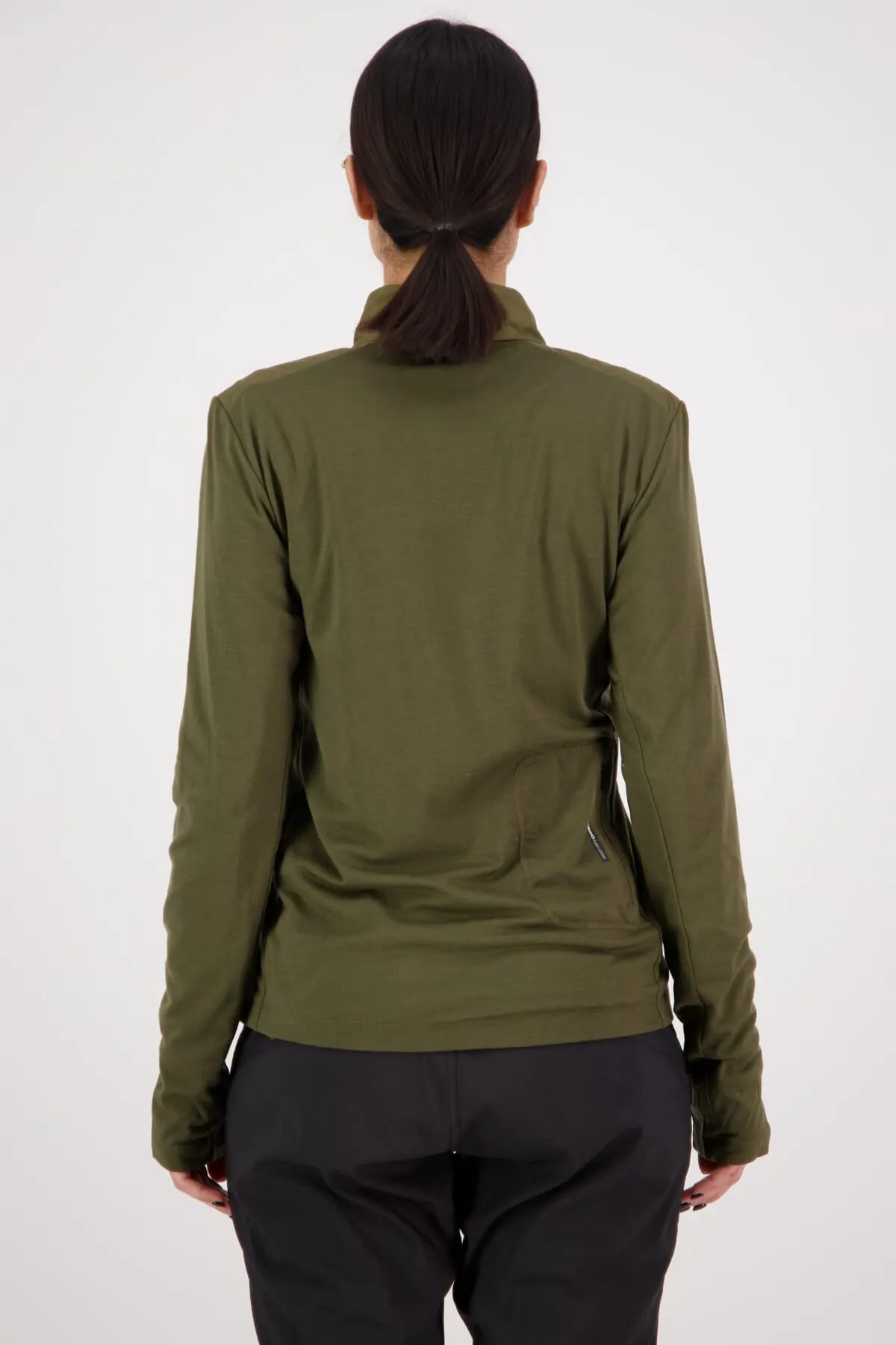 Redwood Merino Wind Jersey - Dark Olive