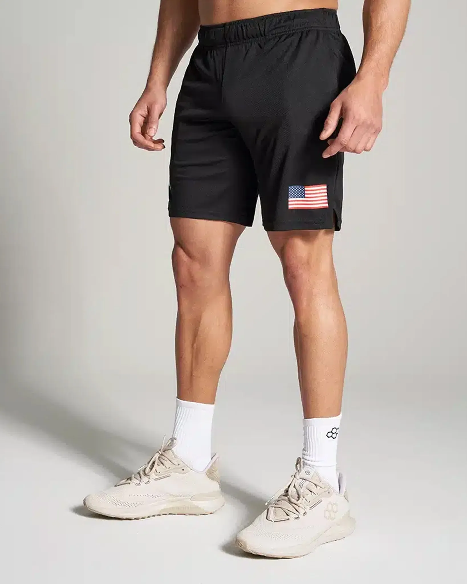 RUDIS USA FLAG 8" Mesh Shorts