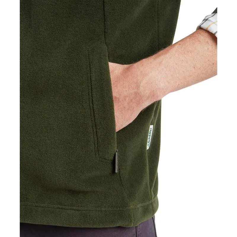 Schoffel Mens Oakham Fleece Gilet - Forest