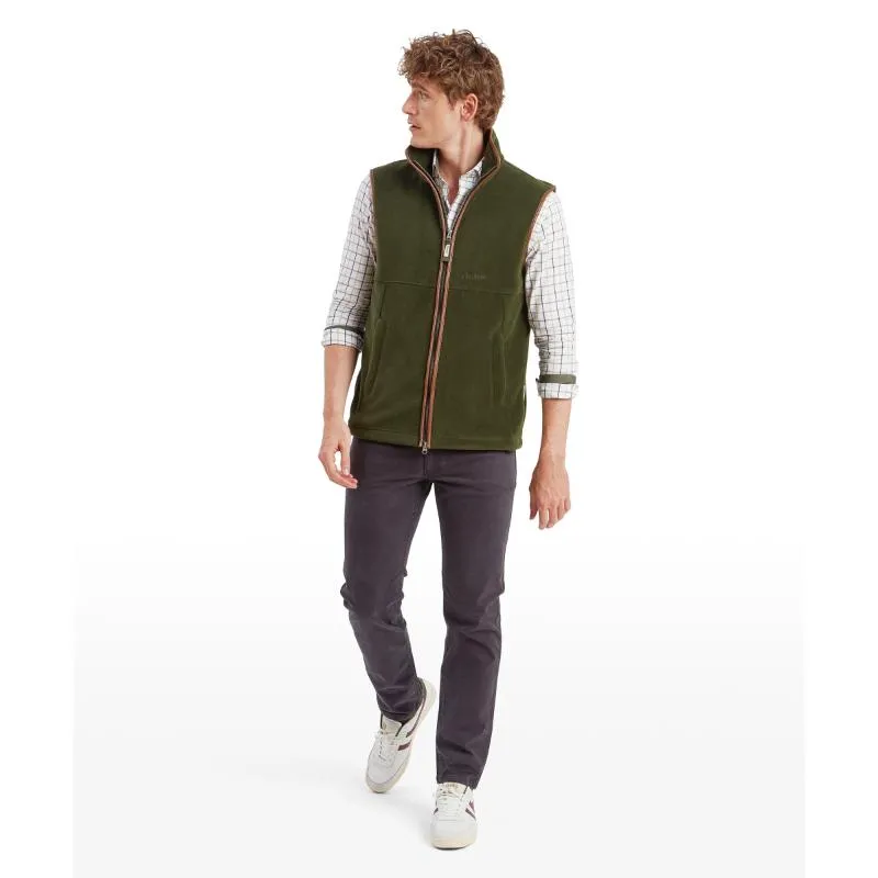 Schoffel Mens Oakham Fleece Gilet - Forest