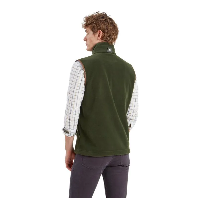 Schoffel Mens Oakham Fleece Gilet - Forest