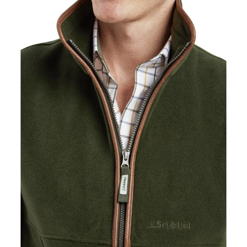 Schoffel Mens Oakham Fleece Gilet - Forest