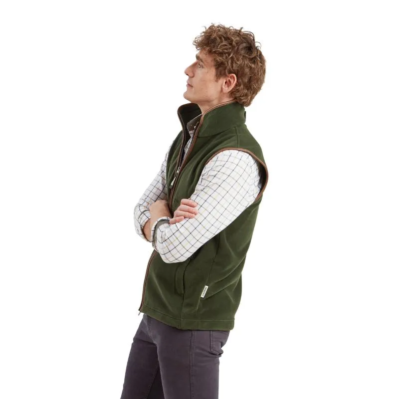 Schoffel Mens Oakham Fleece Gilet - Forest