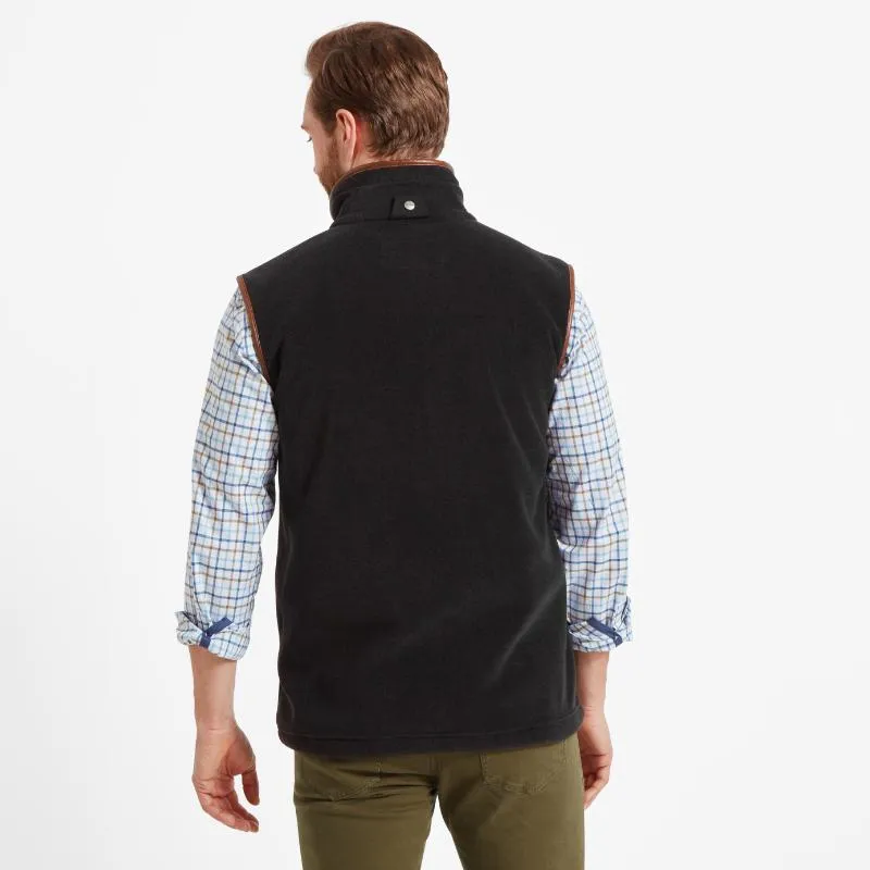 Schoffel Mens Oakham Fleece Gilet - Gunmetal