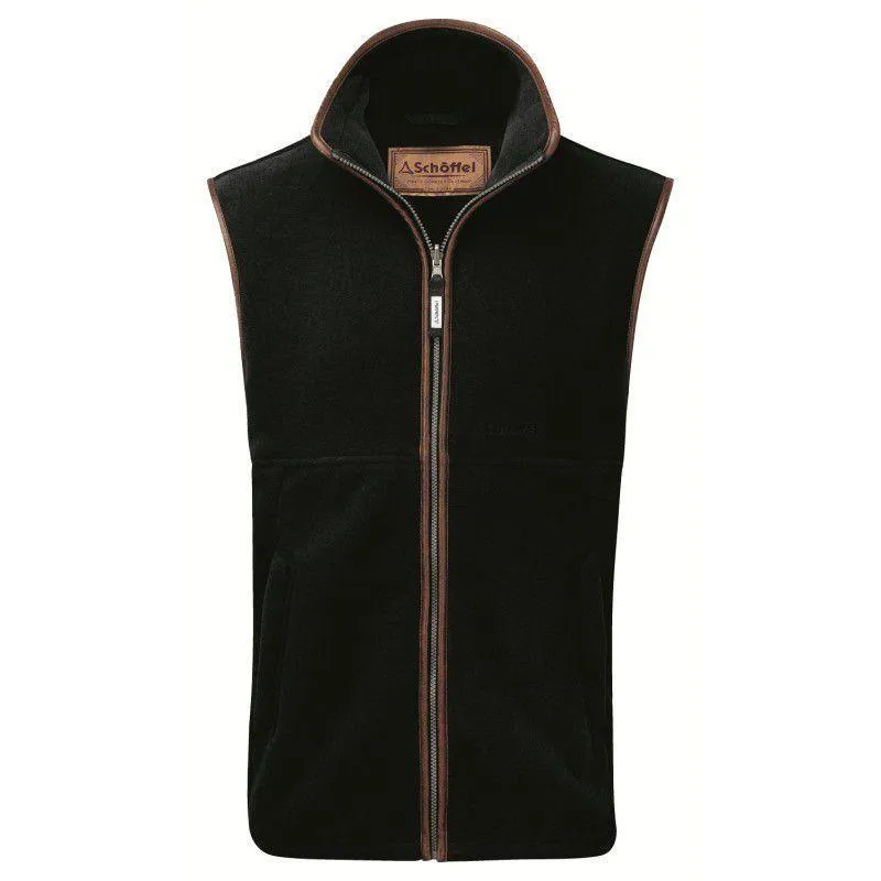 Schoffel Mens Oakham Fleece Gilet - Gunmetal