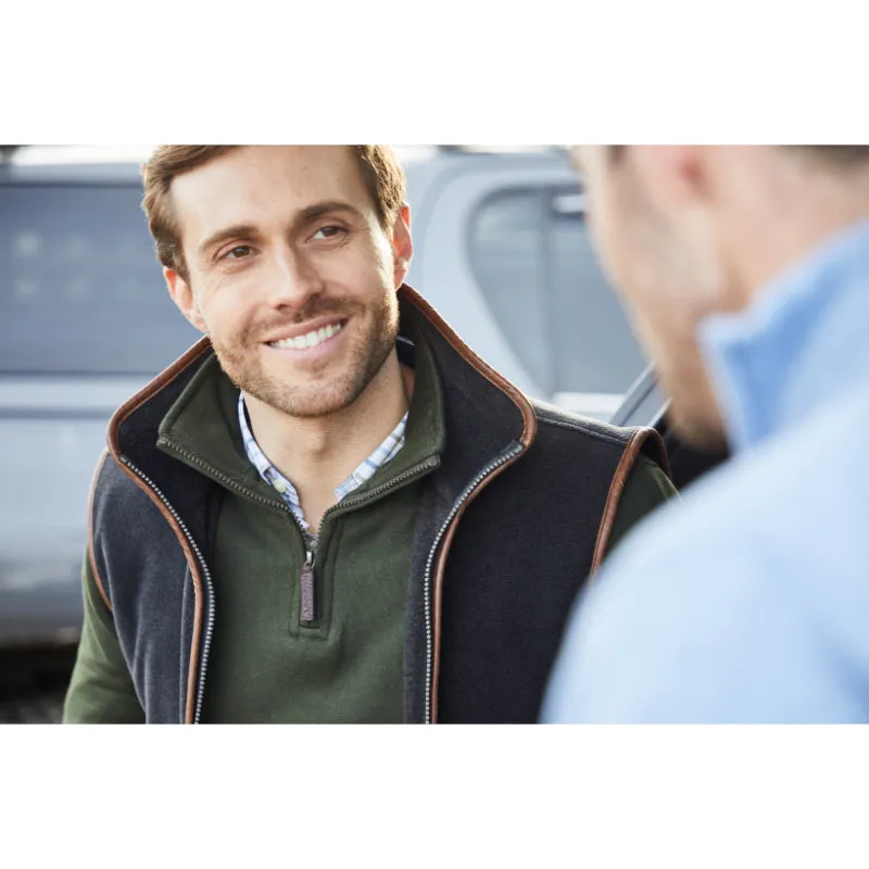 Schoffel Mens Oakham Fleece Gilet - Gunmetal