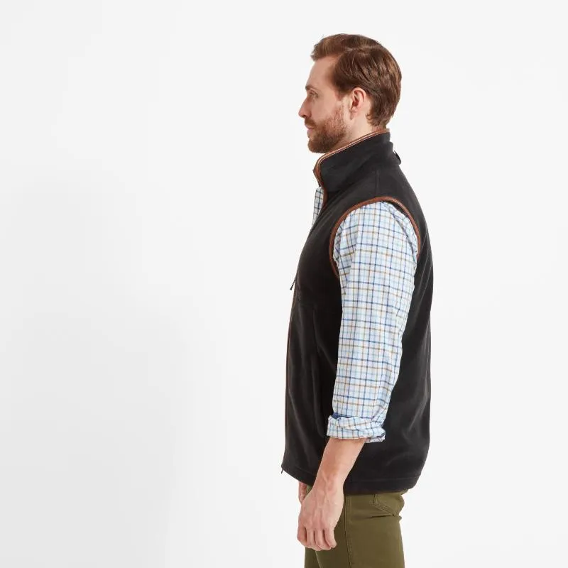 Schoffel Mens Oakham Fleece Gilet - Gunmetal